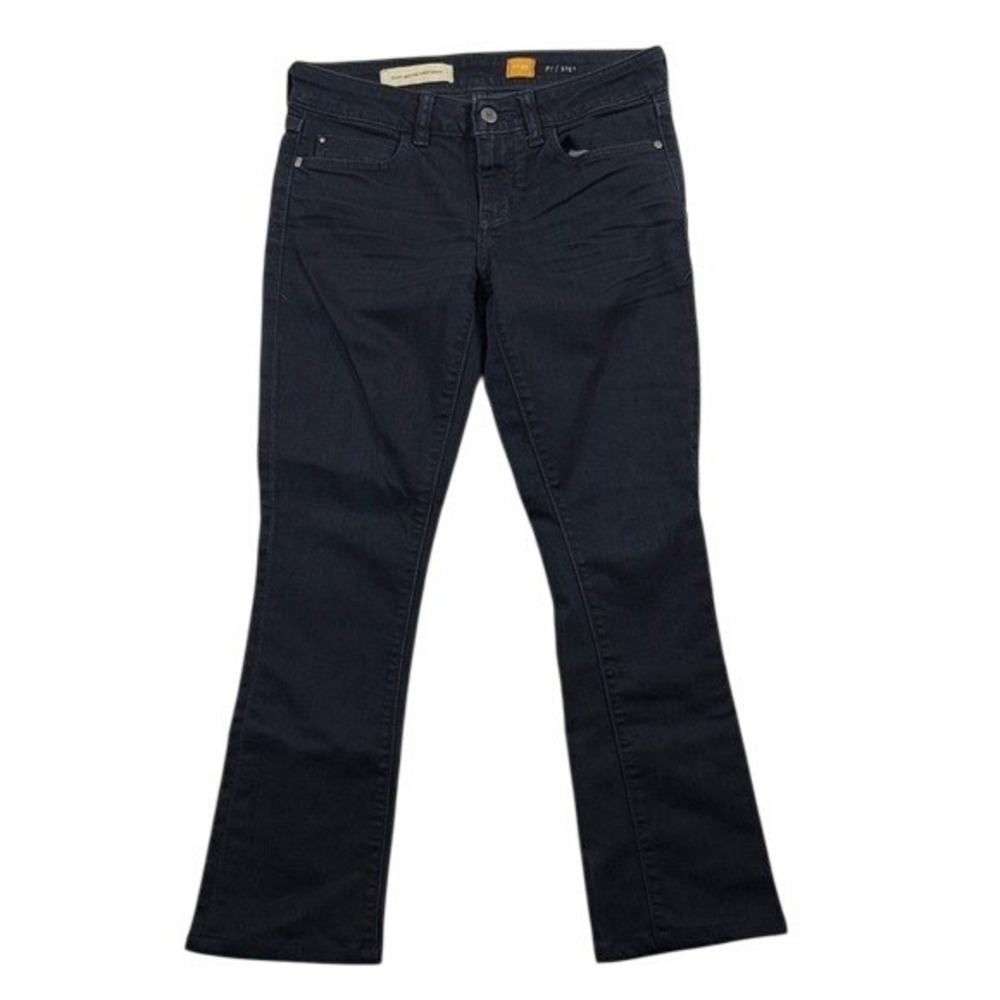 Pilcro and the Letterpress Women Dark Wash Bootcut Jeans Size 25 Indigo Mid Rise